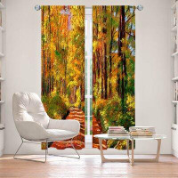 East Urban Home Lined Window Curtains 2-Panel Set For Window From East Urban Home By David Lloyd Glover - Silence Is Gol