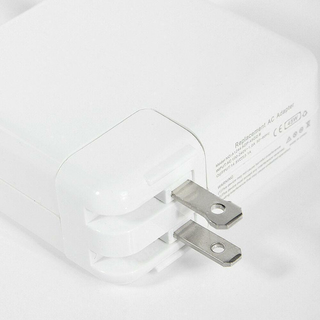NEW APPLE MACBOOK COMPUTER AIR AC ADAPTER MAGSAFE L TIP 45W 60W 85W in General Electronics in Alberta - Image 2