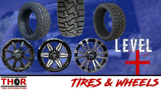 LEVEL LIFT KITS $299 INSTALLED! PAIRED WITH WHEELS OR TIRE PACKAGE!       Thor Tire Distributors in Tires & Rims in Red Deer - Image 3