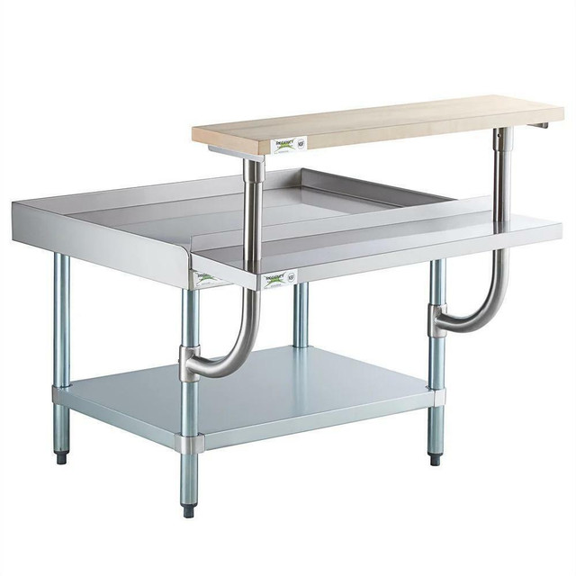 Regency 30 x 36 16-Gauge Stainless Steel Equipment Stand -undershelf - wood cutting board - 4 sizes available in Other Business & Industrial - Image 2