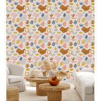 Bay Isle Home™ Kiani Floral Wallpaper