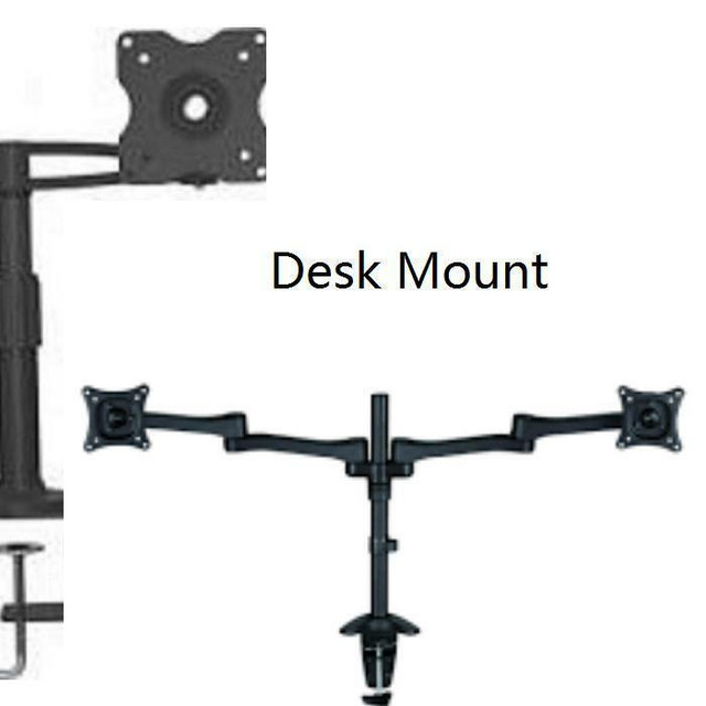 Weekly Promo! Adjustable Tilting Desk Mount for Monitor or TV, starting from $39.99 in Networking