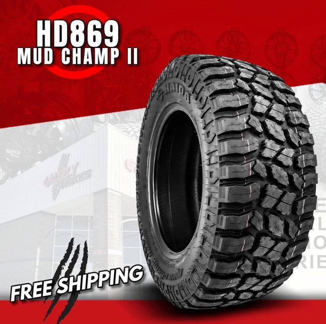 Haida Mud Tires All Terrains and Rugged Terrains - BRAND NEW - FREE SHIPPING in Tires & Rims in Alberta - Image 2