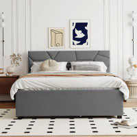 Ivy Bronx Carabella Upholstered Storage Bed