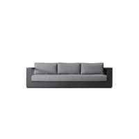 Andrew Martin Bora 94'' Wide Outdoor Patio Sofa with Cushions