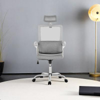 Wrought Studio Mesh Office Gaming Chair With Ergonomic Design, Lumbar Support, Adjustable Headrest, And Swivel Wheels