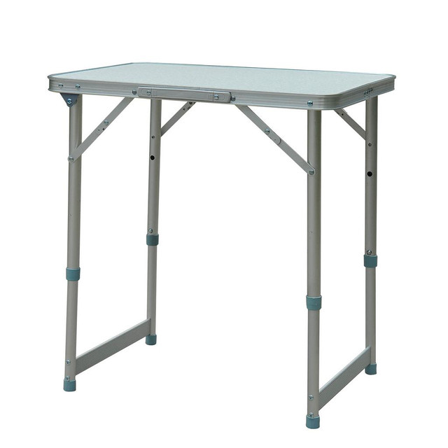 Picnic Table 23.5" x 17.75" x 25.25" Silver in Fishing, Camping & Outdoors - Image 2