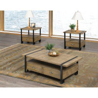 Loon Peak Ohman Coffee Table with Storage