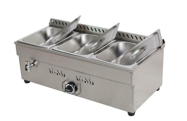 Propane three pan food warmer - 1/2 size pans - super concession item - free shpping in Other Business & Industrial - Image 3
