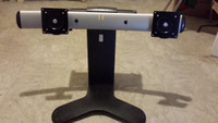 Used Heavy Duty Twin Monitor Stand for Sale