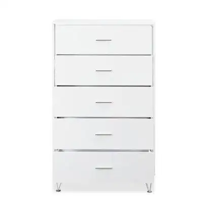 Millwood Pines Bohan Chest In White 97364