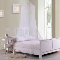 Harriet Bee Jaymes Kids Collapsible Hoop Sheer Bed Canopy