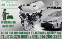 Moteur 2ZR-FXE Hybrid Toyota Prius-V 2010 2011 2012 2013 2014 2015 2016, 1.8 Hybrid Engine 10 11 12 13 14 15 16  Motor