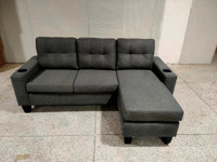 BROOKE SECTIONAL WITH 2 CUP HOLDERS AT WHOLESALE PRICE(OPTION TO PAY ON DELIVERY AVAILABLE ON WEBSITE)