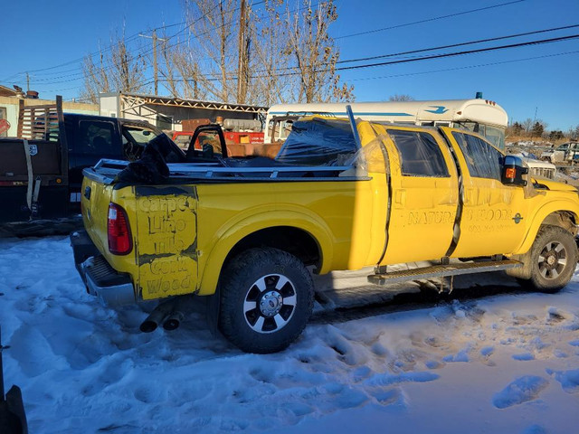 2012 Ford F350 King Ranch Crew Cab 6.7L Diesel 4x4 For Parting Out in Auto Body Parts in Saskatchewan - Image 2