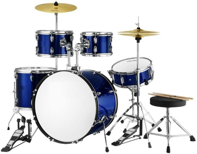 NEW 22 INCH FULL SIZE 5 PCS DRUM SET 315509 in Drums & Percussion in Manitoba