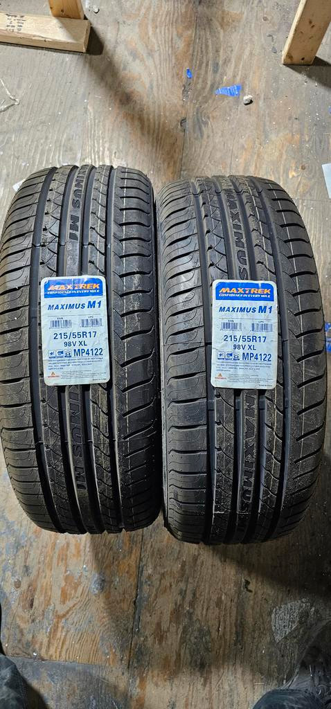 215/55/17 2 pneus été maxtrek NEUFS 250$ installer in Tires & Rims in Greater Montréal