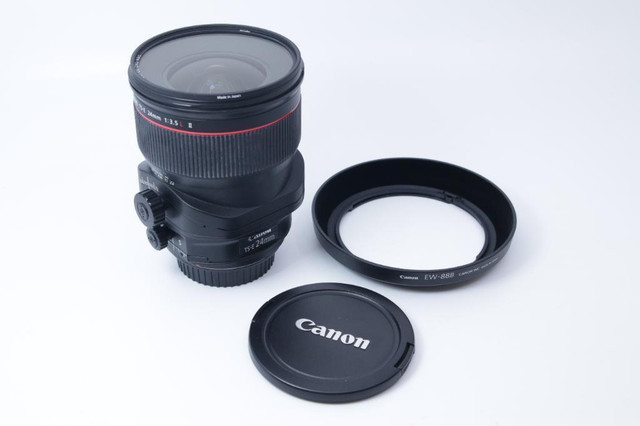 Used Canon TS-E 24mm f/3.5L II w/ hood + box   (ID-L1281(ND)   BJ Photo Labs-Since 1984 in Cameras & Camcorders - Image 3