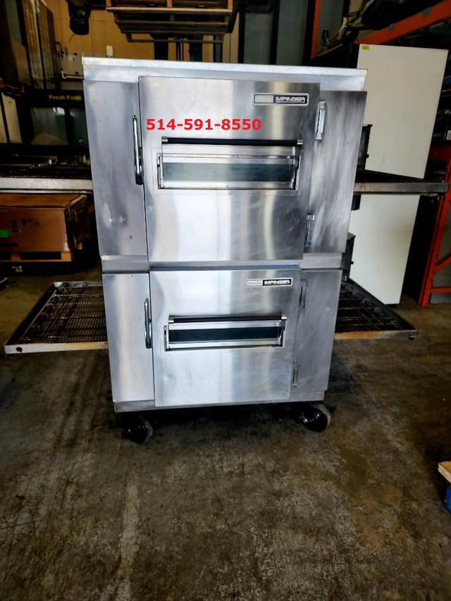 LINCOLN IMPINGER ELECTRIC CONVEYOR PIZZA OVEN 32 FOUR a PIZZA TAPIS CONVEYEUR in Industrial Kitchen Supplies - Image 2