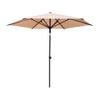 Arlmont & Co. Kyeron 8' 10'' x 8' 10'' Hexagonal Market Umbrella