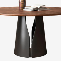 Hokku Designs Round table small family vintage dining table