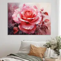 Winston Porter Infinite Pink Rose - Roses Wall Art Prints_106106