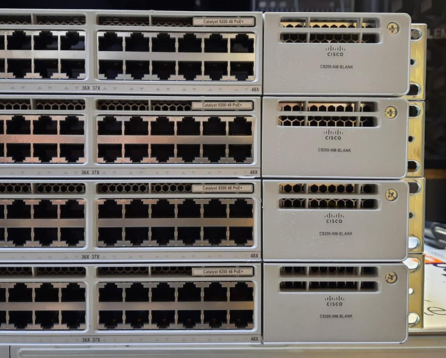 Cisco catalyst 9200 48-port PoE+ network essentials switch C9200-48P-E. in Networking - Image 2
