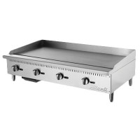 Commercial 48 Flat Top Thermostatic Griddle