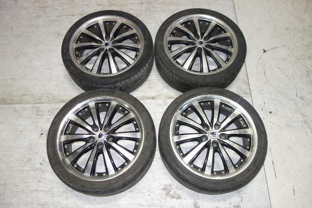 JDM Steiner Rims Wheels Tires 5x114.3 18x7 +48 Offset in Tires & Rims