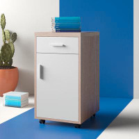 Hashtag Home Cowell 1-Drawer Mobile Vertical Filing Cabinet