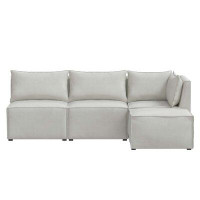 Birch Lane™ Franklintown 4 Piece Sectional In Oblong Natural