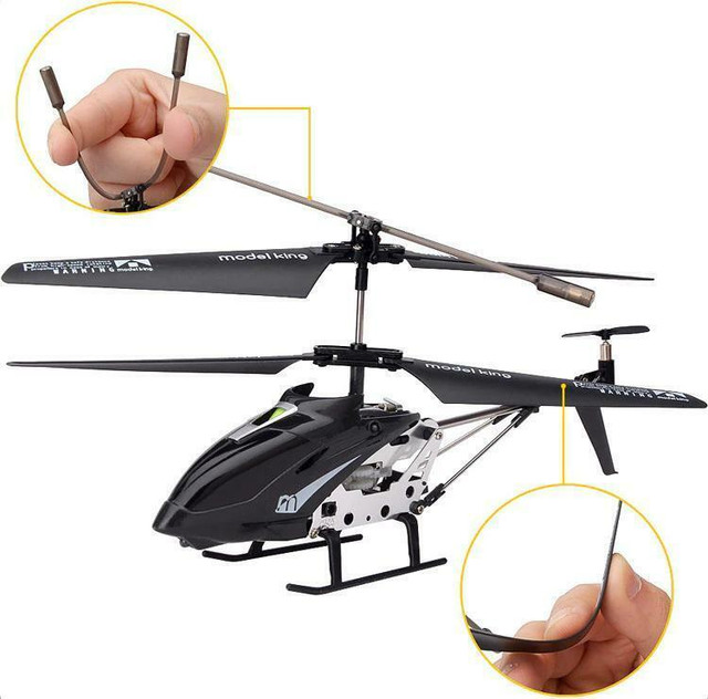 NEW RC HELICOPTER REMOTE CONTROL 77321 in Toys & Games in Alberta - Image 4