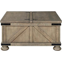 Signature Design by Ashley Block End Table with Storage
