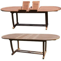 Rosecliff Heights Reynaldo Extendable Teak Dining Table