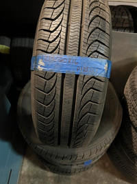 215 60 16 2 Pirelli P4 Used A/S Tires With 95% Tread Left