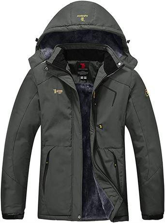 YSENTO Waterproof rain jacket and windbreaker for women with fleece lining - L in Men's in Ontario