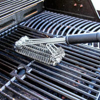 Bonison BBQ Grill Brush Barbecue Grill Grate Cleaner Stainless Steel Wire Brush Perfect For Grill Cooking Grates, Racks