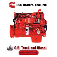 CUMMINS ISX CM 871 Fully Rebuilt | ISX CM 871 ENGINE | CM 871  ENGINE | CUMMINS ISX CM 871 ENGINE