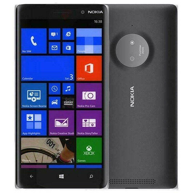 UNLOCKED NOKIA RM-985 LUMIA 830 WINDOWS BLACK CELL PHONE FIDO ROGERS KOODO AT&T+ in Cell Phones in City of Montréal