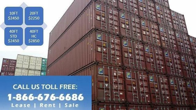PORTABLE STEEL STORAGE CONTAINERS | SHIPPING CONTAINERS | MINI STORAGE CONTAINERS in Other Business & Industrial in Ontario