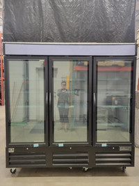 Kelvinator KCHGM72F 3 Glass Door Freezer - RENT TO OWN $85 per week