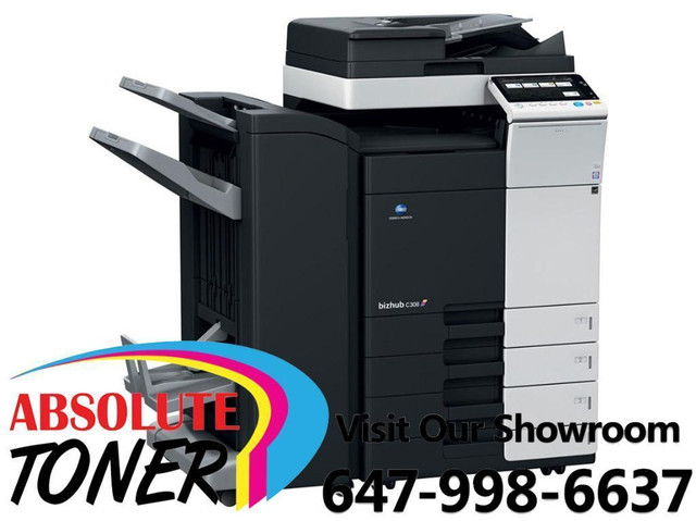 $49/Month Only Repossessed Like new Konica Minolta BizHub C554e Color Multifunction Copier - 55ppm. in Printers, Scanners & Fax - Image 2