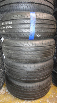 215 55 16 4 Hankook Kinergy GT Used A/S Tires With 95% Tread Left