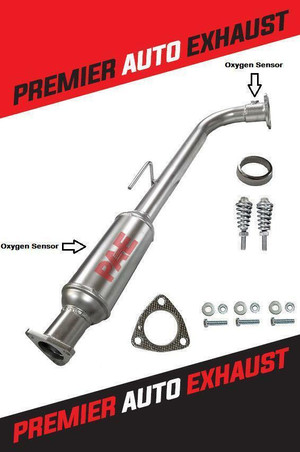 2001 - 2005 Honda Civic Catalytic Converter 1.7L Direct-Fit Highest Grade Catalyst With Gaskets Canada Preview