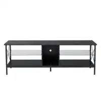 Wrought Studio Iron TV Stand With LED Lights