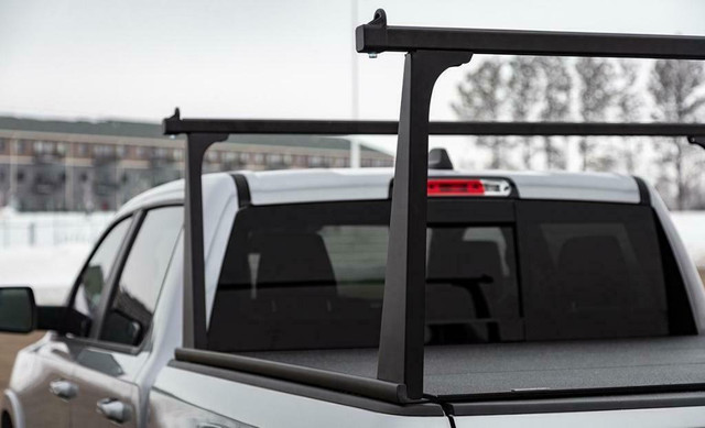 ADARAC Aluminum Pro Matte Black Contractor Ladder Bed Rack | RAM F150 F250 F350 Chevy Silverado GMC Sierra Tundra Ford in Other Parts & Accessories
