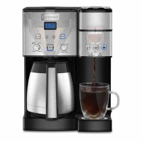 Cuisinart Cuisinart 10-Cup Thermal Single-Serve Brewer Coffeemaker and Coffee Canister