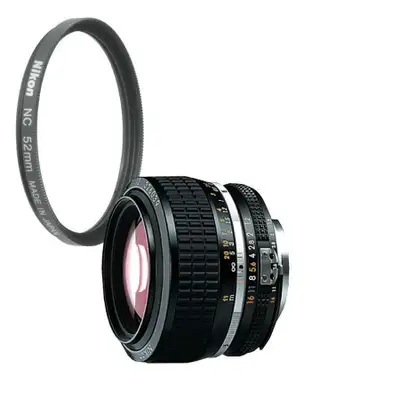 Nikon 50mm f1.2 (52mm) lens (AIS, manual focus) +Nikon NC Filter- ( 1435 ) Includes Filter