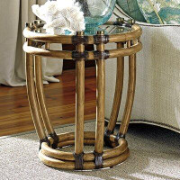 Tommy Bahama Home Twin Palms Turtle Beach End Table