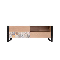 Michel Ferrand Opus Solid Wood TV Stand for TVs up to 65"